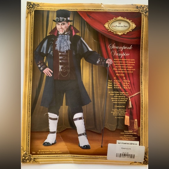 Other - Steampunk Vampire Halloween Costume